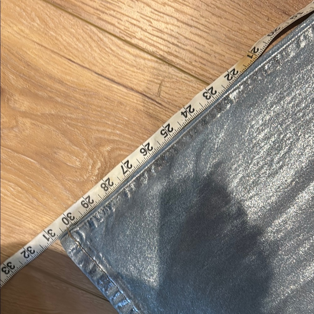 Wild Fable Silver Metallic Jeans - Picture 6 of 6